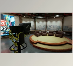Download Unreal engine - News Studio - Environment for VR, News Reports or Backdrops v5.0