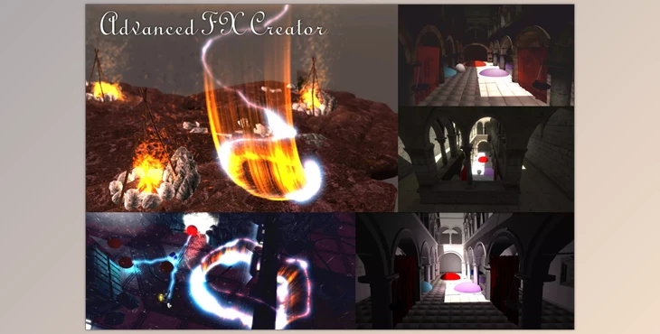Download Unity Asset - Advanced FX Creator - Decals, Particles, Radiosity & Splines v2.6e