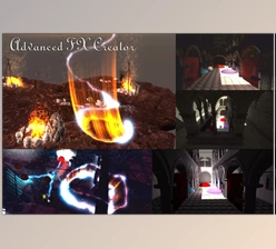 Download Unity Asset - Advanced FX Creator - Decals, Particles, Radiosity & Splines v2.6e