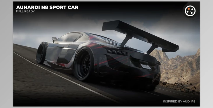 Download Unreal engine - Aunardi N8 Drivable CAR v5.3