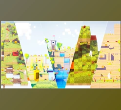 Download Unreal engine - PLATFORMER - Stylized Cube World Vol.1 v5.0