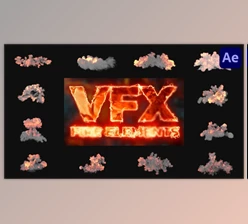 Download VFX Fire Elements for After Effects (Videohive 51236418) - AE Project