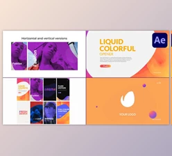 Download Liquid Colorful Opener for After Effects (Videohive 51268300) - AE Project