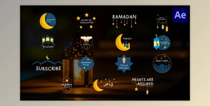 Download Ramadan Titles for After Effects (Videohive 51268408) - AE Project