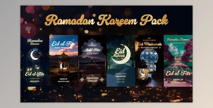 Download Ramadan Kareem Pack (Videohive 51303364) - AE Project