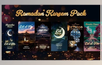 Download Ramadan Kareem <span class='badge badge-warning'>Pack</span> (Videohive 51303364) - AE Project