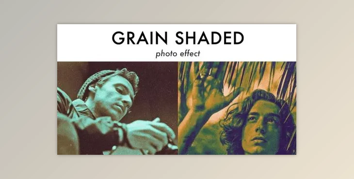 Download Grain Shaded Photo Effect - 7SEJEP5