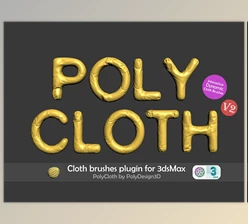 Download PolyCloth 2.07 for 3ds max 2016-2025