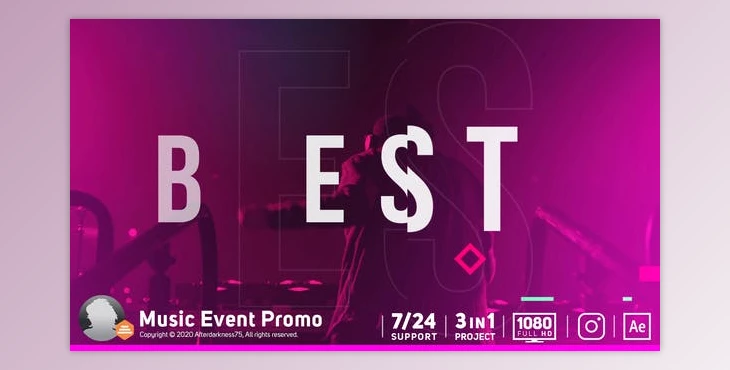 Download Music Event Promo (Videohive 21150268) - AE Project