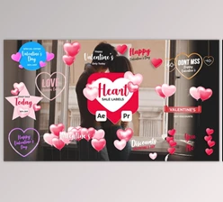 Download Heart Sale Labels (Videohive 51341570) - AE Project