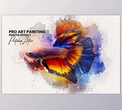 Download Pro Art Painting Photoshop Action - 92351477