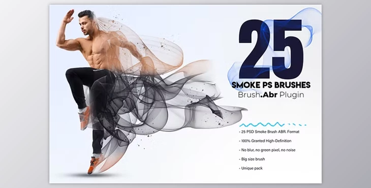 Download 25 Smoke Photoshop Abr Brushes Set - 2834621