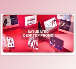Download Saturated Desktop Promo (Videohive 51162442) - AE Project