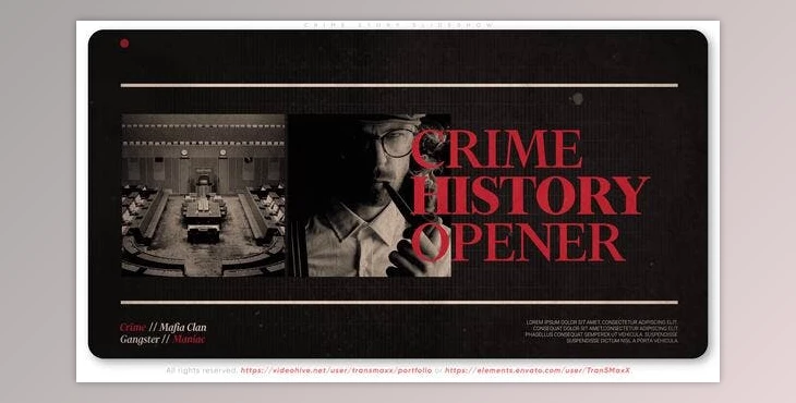 Download Crime Story Slideshow (Videohive 51182895) - AE Project