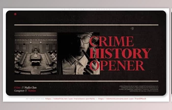 Download <span class='badge badge-warning'>Crime</span> Story Slideshow (Videohive 51182895) - AE Project