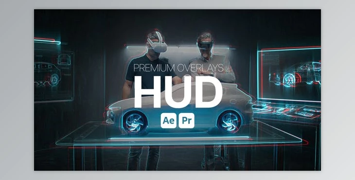 Download Premium Overlays HUD (Videohive 51186426) - AE Project