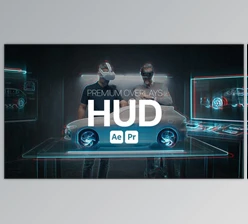 Download Premium Overlays HUD (Videohive 51186426) - AE Project