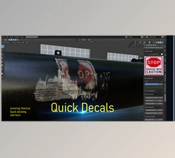 Download Blender Market - Quick Decals V2.1.0