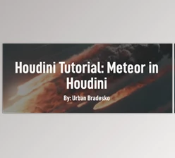 Download Rebelway – Houdini Tutorial: Meteor in Houdini