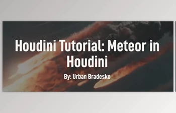 Download Rebelway – <span class='badge badge-warning'>Houdini</span> Tutorial: Meteor in <span class='badge badge-warning'>Houdini</span>