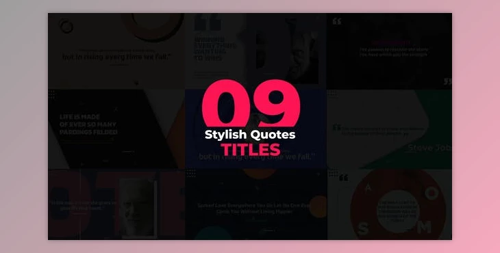 Download Stylish Quotes (Videohive 51254025) - AE Project