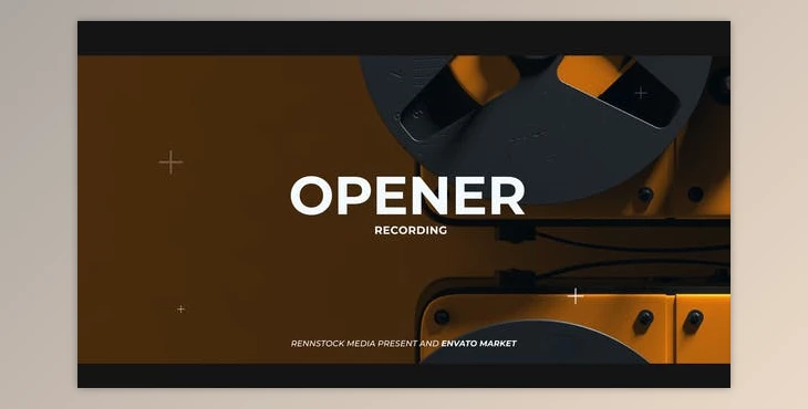 Download Recording Opener (Videohive 51203032) - AE Project