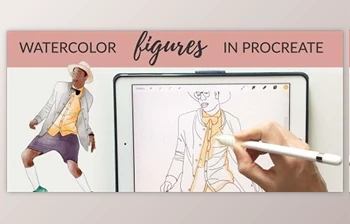 Download How to <span class='badge badge-warning'>Create</span> Watercolor Figures on Your iPad in <span class='badge badge-warning'>Procreate</span> + FREE Digital Watercolor Brushes