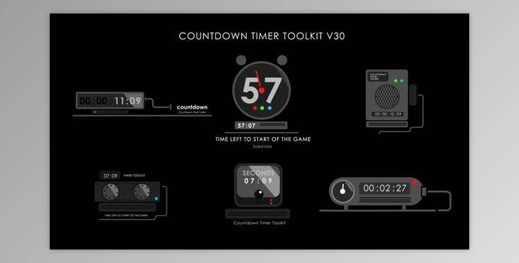 Download Countdown Timer Toolkit V30 (Videohive 50702822) - AE Project