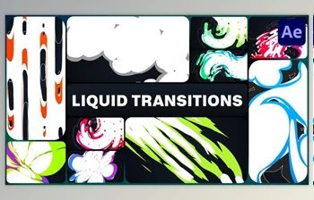 Download Colorful Liquid Transitions for After <span class='badge badge-warning'>Effects</span> (Videohive 50689440) - AE Project