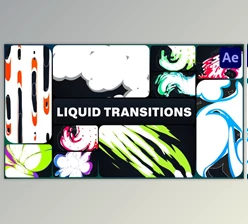 Download Colorful Liquid Transitions for After Effects (Videohive 50689440) - AE Project