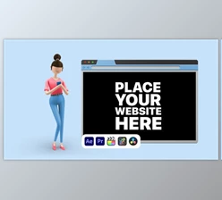 Download Explainer Girl Website Presentation (Videohive 50622990) - AE Project