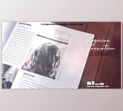 Download Magazine Promotion - Closeup (Videohive 50314110) - AE Project