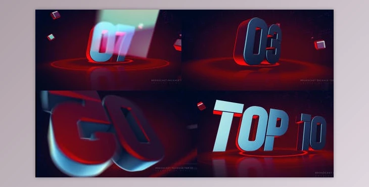 Download Broadcast Package TOP 10 (Videohive 33304350) - AE Project