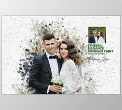 Download Ethereal Elegance Wedding Paint - 92470896