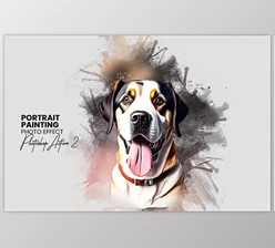Download Portrait Painting Photoshop Action - 92462185