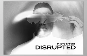 Download Disrupted Monochrome Photo <span class='badge badge-warning'>Effect</span> - 92139503