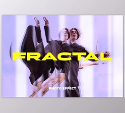 Download Fractal Mirror Photo Effect - 92138875