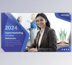 Download Digital Marketing Timeline Slideshow (Videohive 51443336) - AE Project