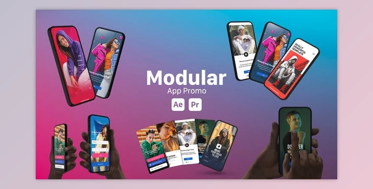 Download Modular App Promo (Videohive 51501167) - AE Project