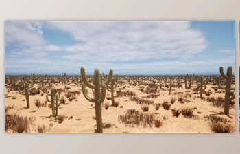 Download Create <span class='badge badge-warning'>Realistic</span> Game Cactus Optimized With Speedtree