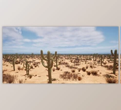 Download Create Realistic Game Cactus Optimized With Speedtree