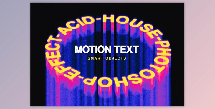 Download Round Acid Melting Text Effect - 92074826