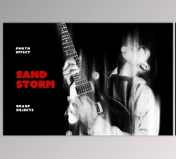 Download Noise Distortion Photo Effect - 92073179