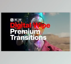 Download Premium Transitions Digital Wipe (Videohive 51525571) - AE Project