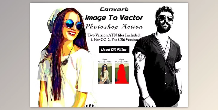 Download Convert Image To Vector Ps Action - 92092325