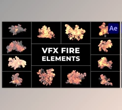 Download VFX Fire Elements for After Effects (Videohive 51546933) - AE Project