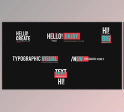 Download Motion Typography (Videohive 50930448) - AE Project