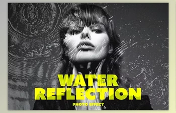 Download Water Circle <span class='badge badge-warning'>Reflection</span> Photo Effect - 92058536