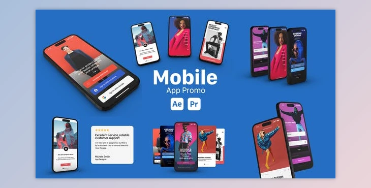Download Mobile App Promo (Videohive 51528008) - AE Project