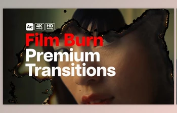 Download Premium Transitions <span class='badge badge-warning'>Film</span> Burn (Videohive 51555334) - AE Project